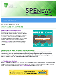 SPE News - March 15, 2024
