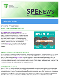 SPE News - April 19, 2024