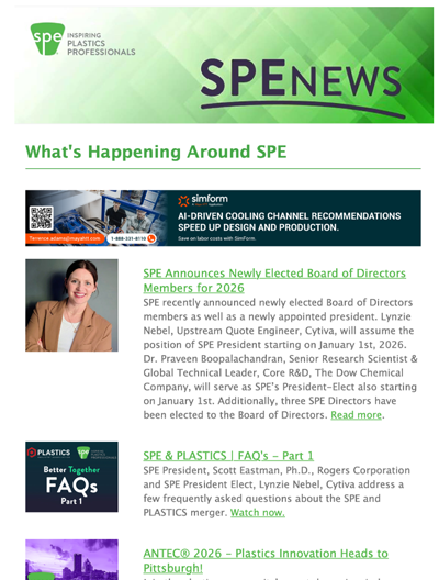 SPE News - January 16, 2026