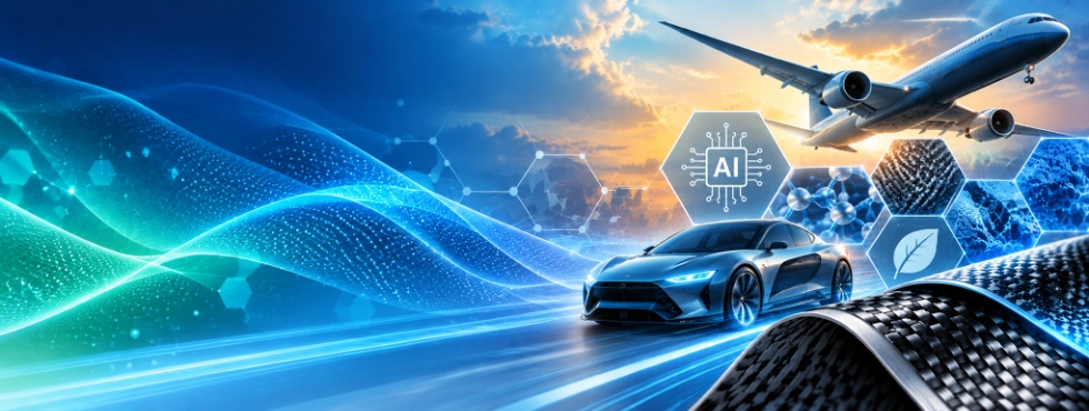 AI Strategic Potentials for Advancing Polymeric and Hybrid Materials