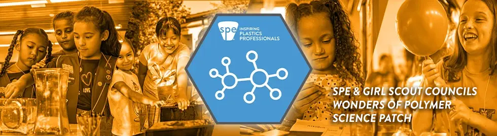 SPE & Girl Scout Councils - Wonders of Polymer Science Patch SPE & Girl Scout Councils - Wonders of Polymer Science Patch